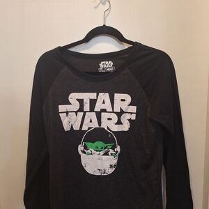 Star Wars Black Kids Shirt